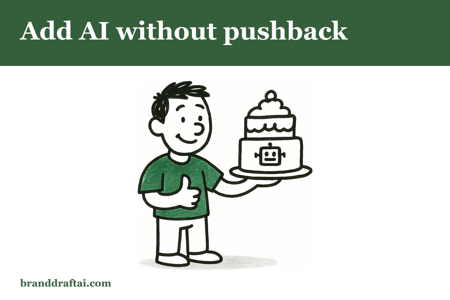 How to add an AI content tier without client pushback