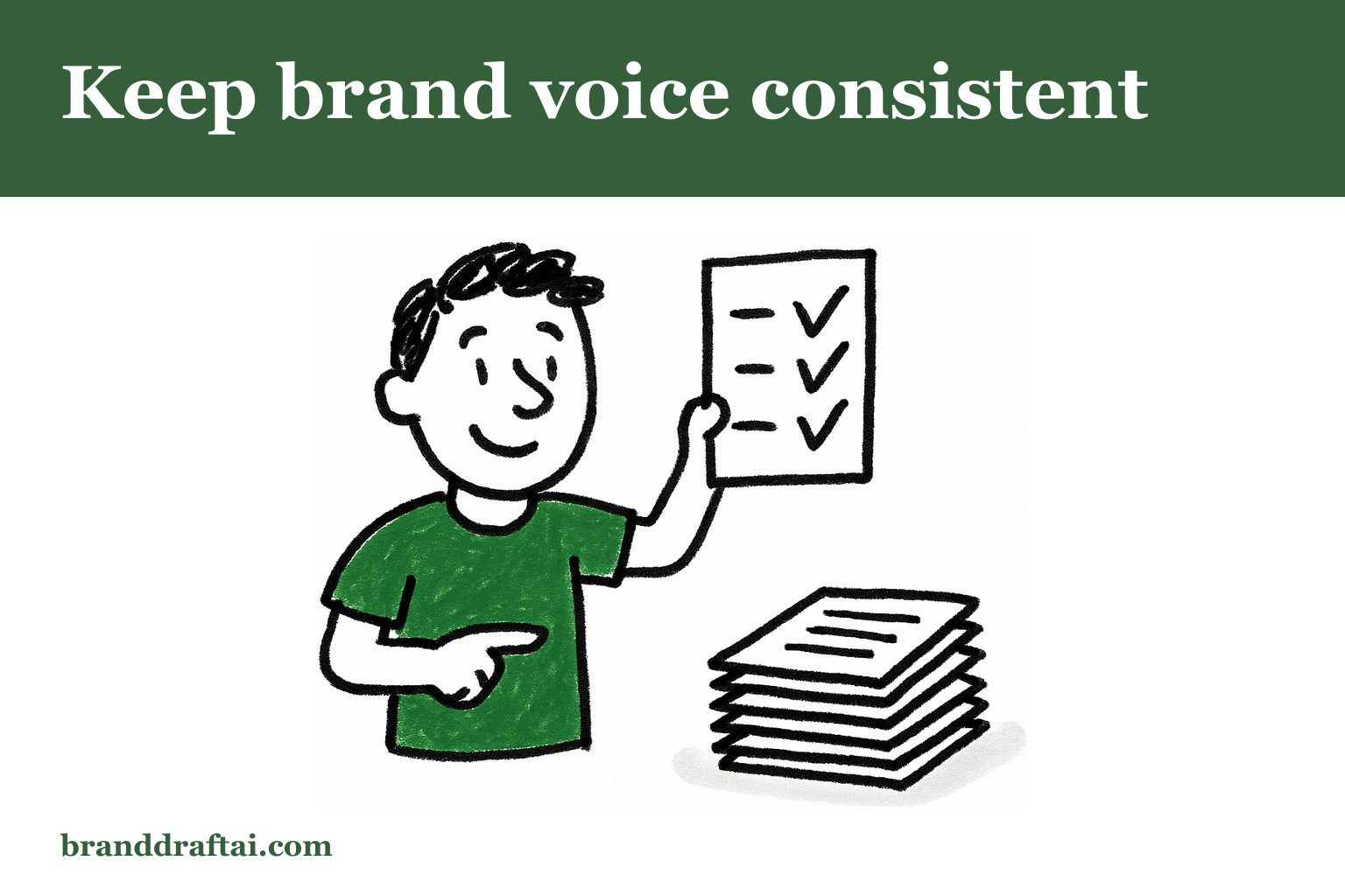 The quality control system content agencies use to keep brand voice consistent across writers