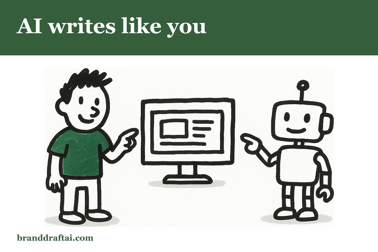 The AI blog post generator that writes from your website, not from scratch