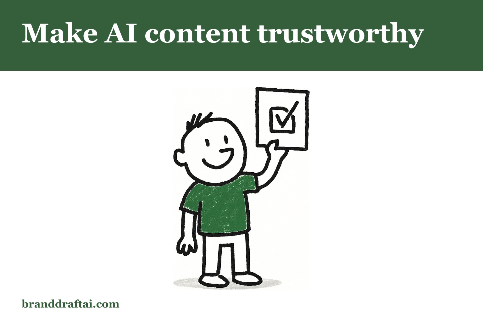 How to add E-E-A-T signals to AI-generated content before you publish