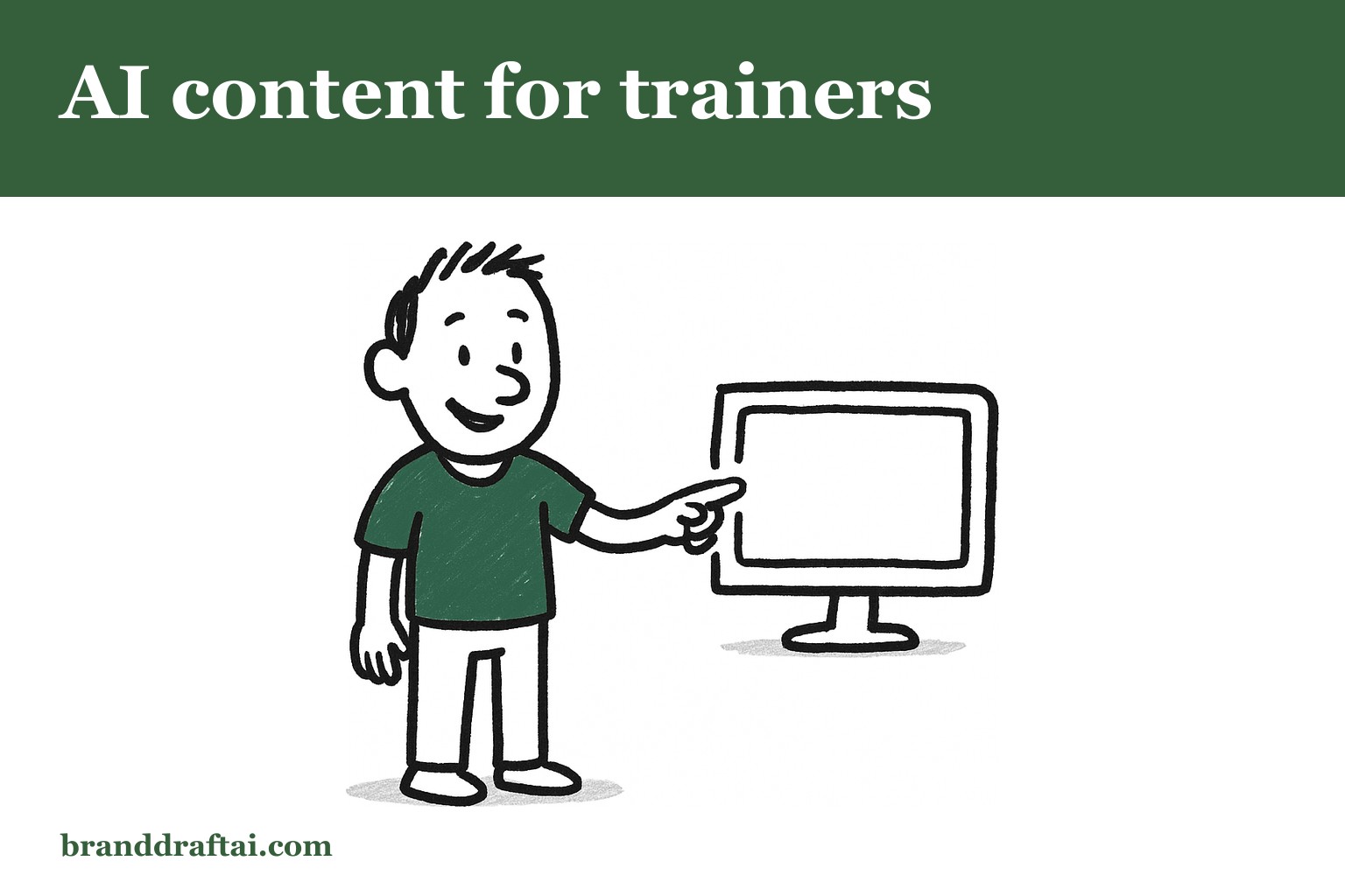 How personal trainers use AI content to build an online presence and get clients