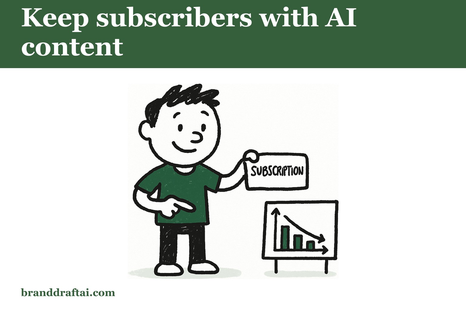 How subscription businesses use AI content to reduce churn and drive renewals