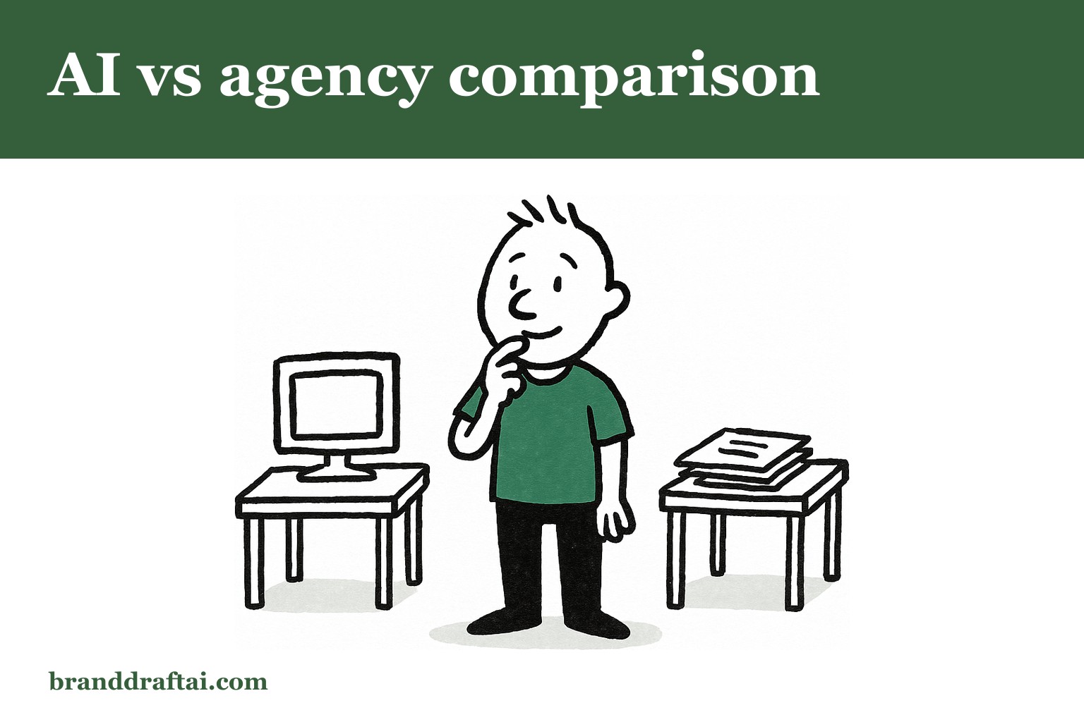 AI content vs hiring a content agency — an honest comparison for 2026