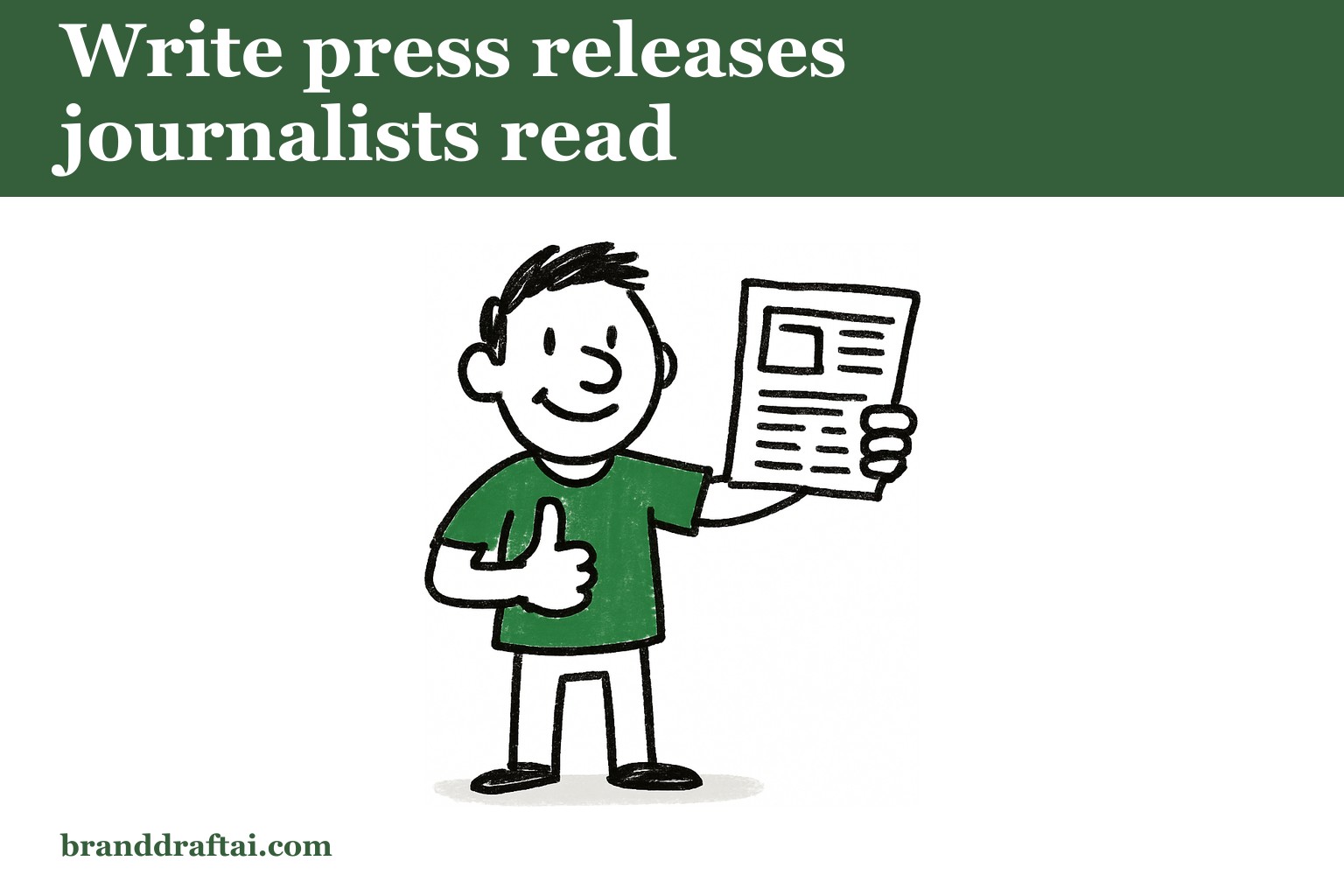 How to use AI to write press releases that journalists actually read