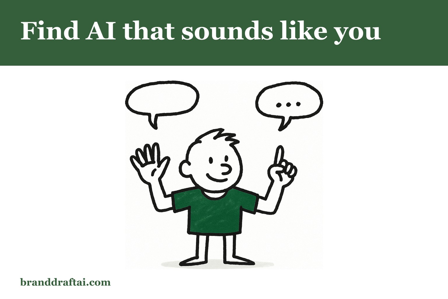 How to find an AI writing tool that actually uses your brand voice