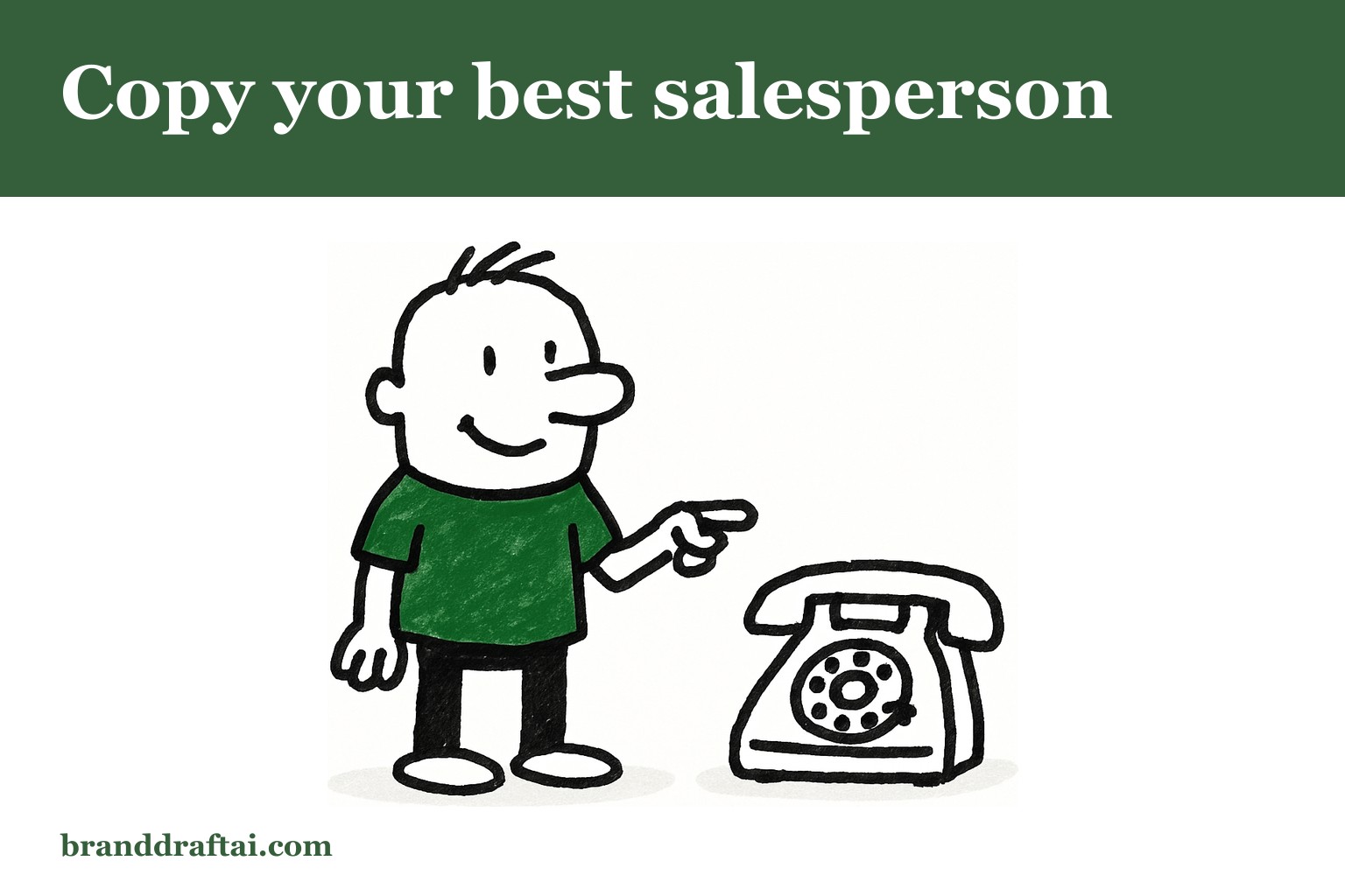 What your B2B blog is missing that your best sales rep says in every call