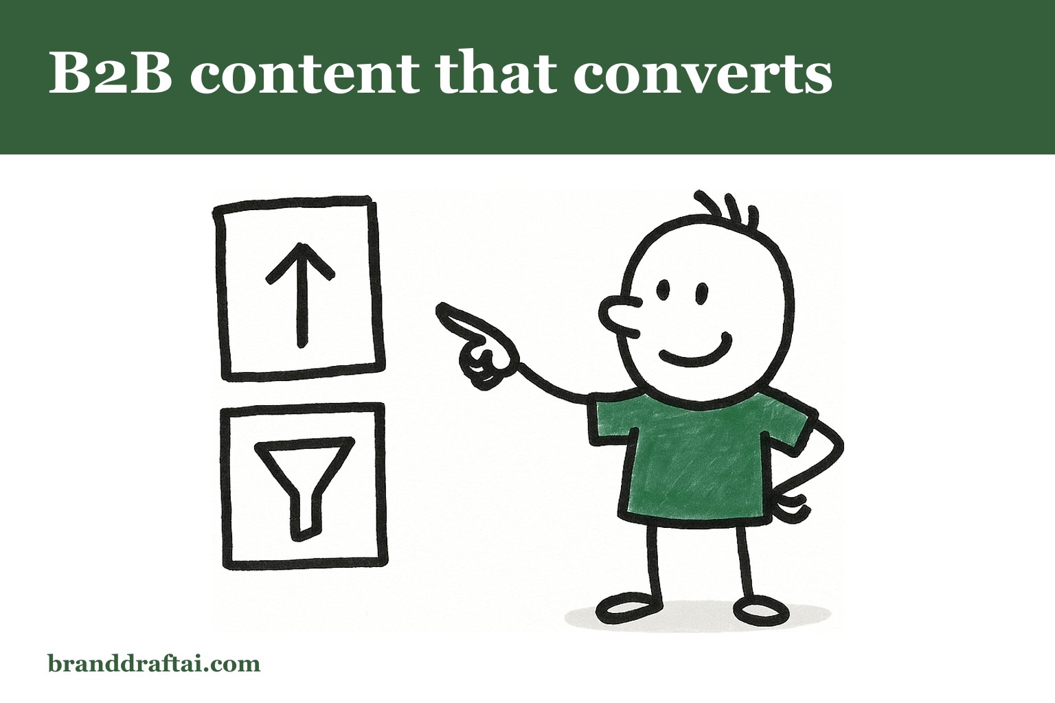 The difference between B2B content that generates leads and content that just ranks