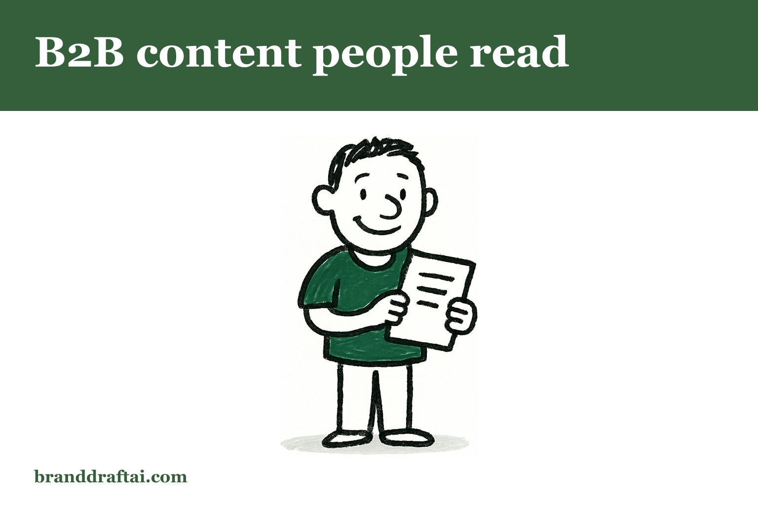 How to write B2B thought leadership that doesn't read like a whitepaper