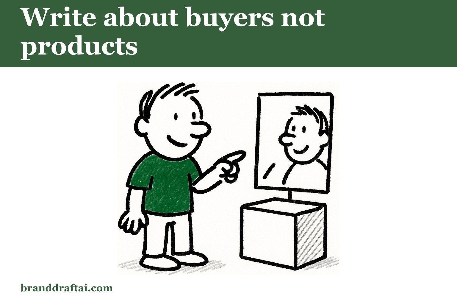 Why B2C content fails when it describes the product instead of the buyer