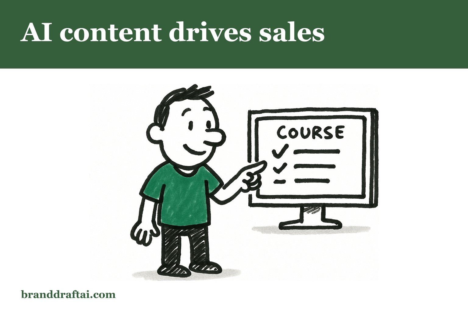 How e-learning companies use AI to publish content that drives course sales