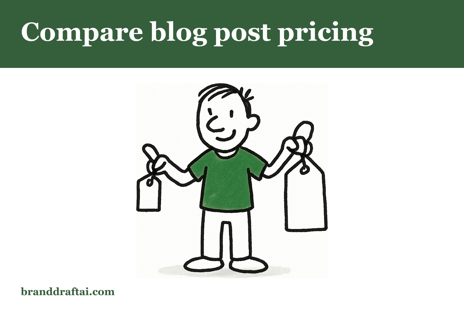 The blog post that costs $9.99 vs the one that costs $400