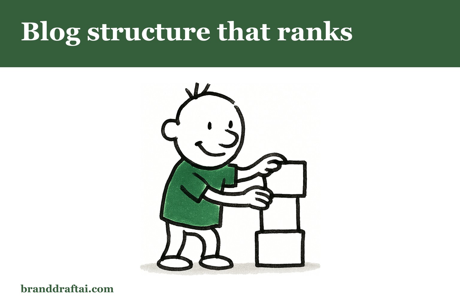 The blog post structure that ranks in 2026 — and why the old format stopped working