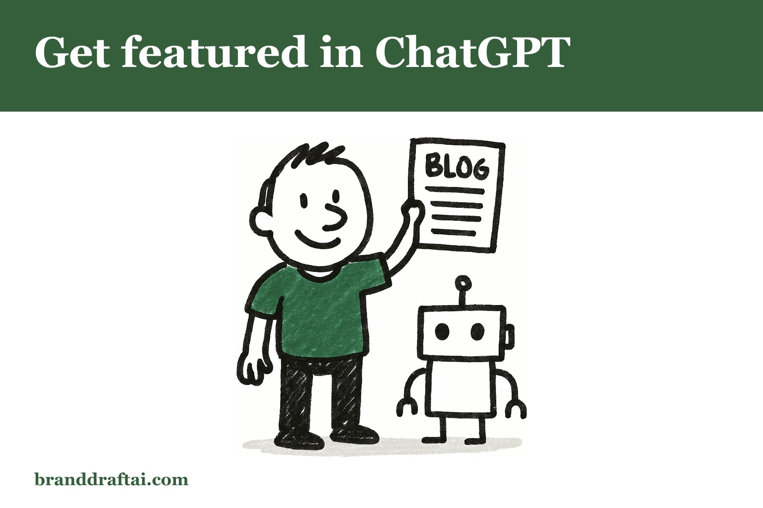 The blog posts that show up in ChatGPT answers vs the ones that don't
