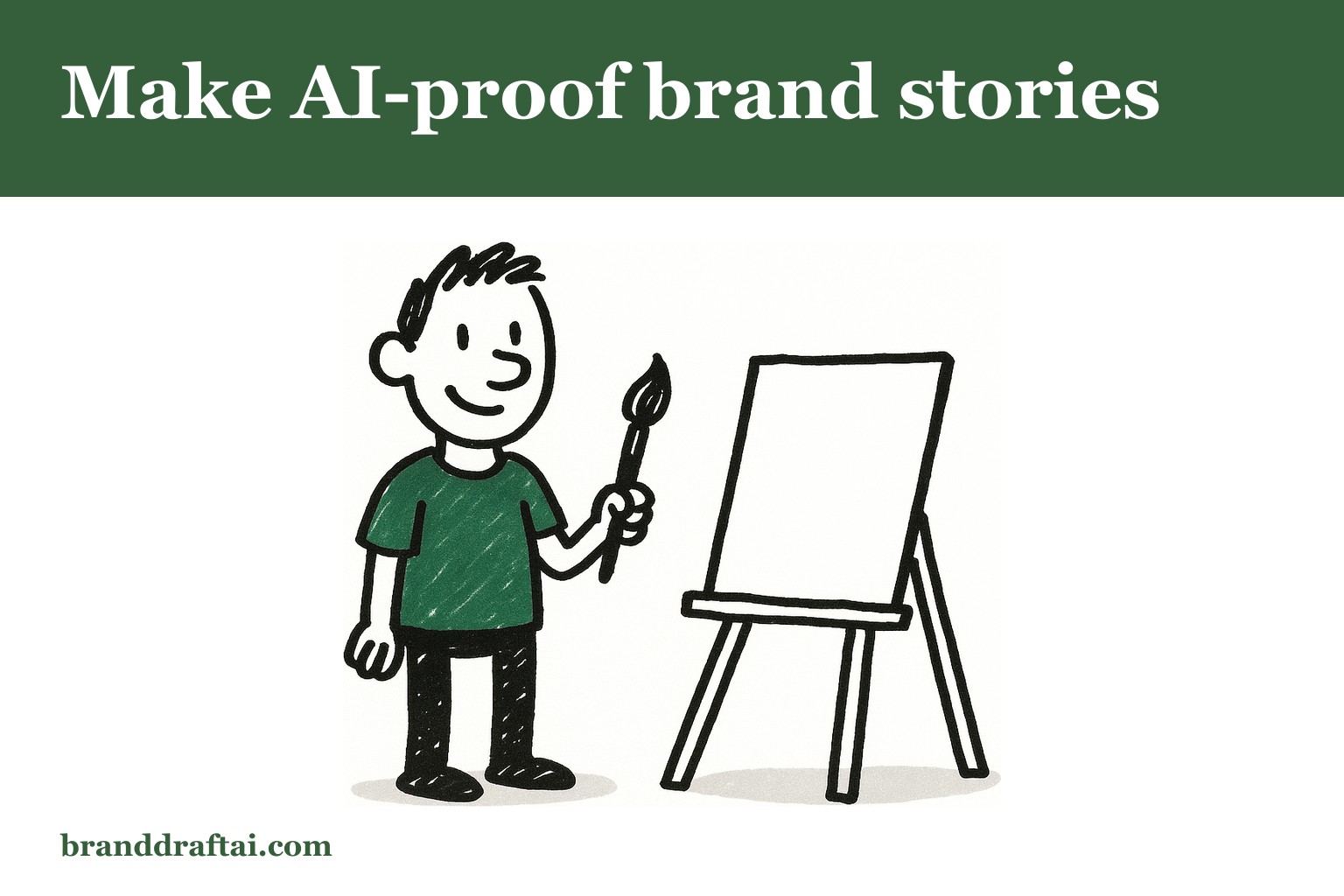 How to do brand storytelling in an era when AI can write every other kind of content