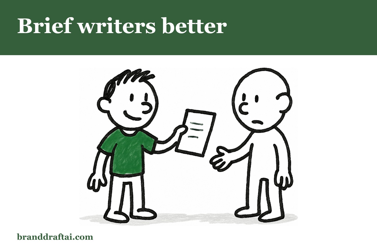 How to brief external writers so revisions drop below two rounds