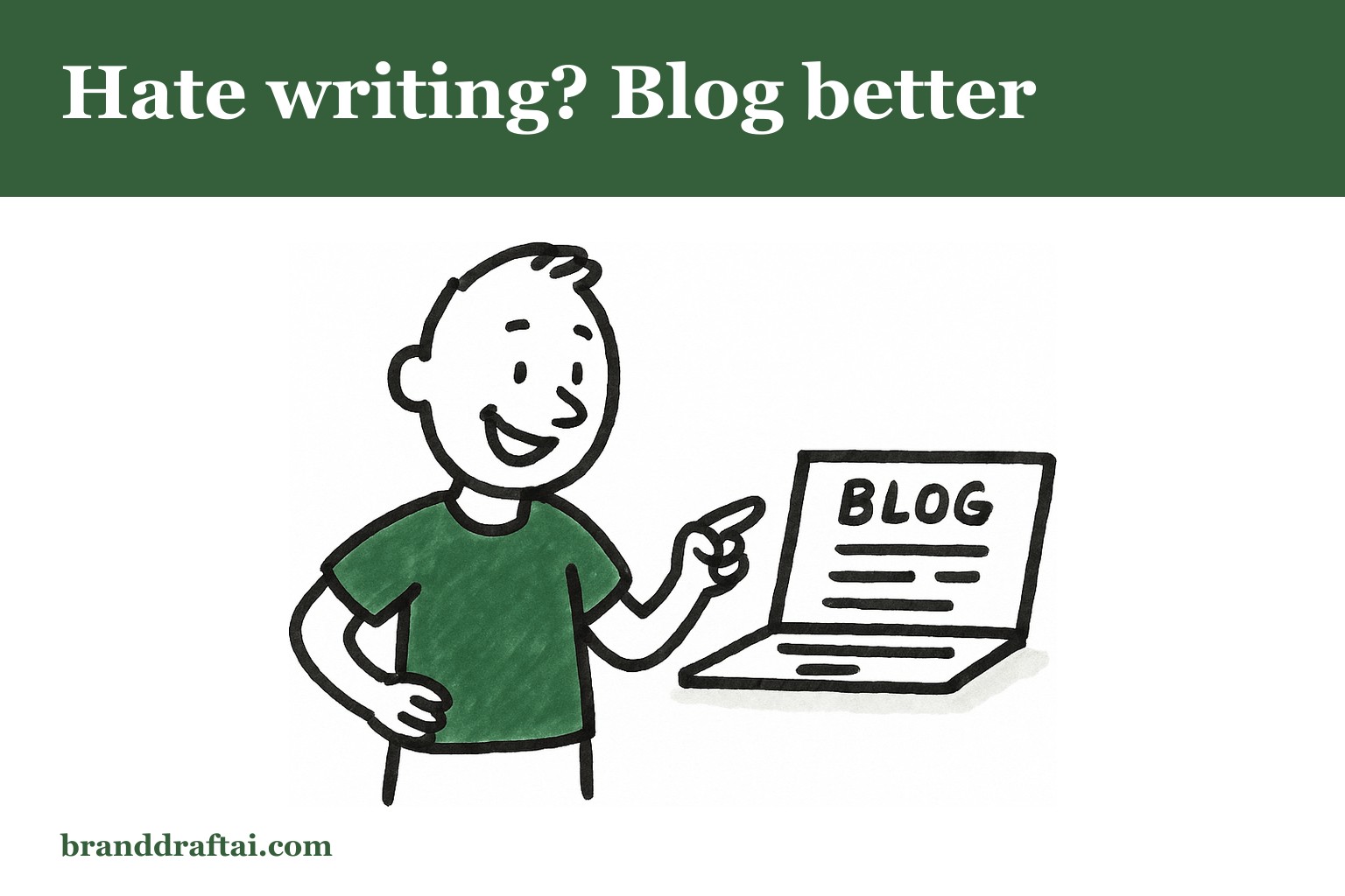 Why business owners who hate writing are publishing better blogs in 2026