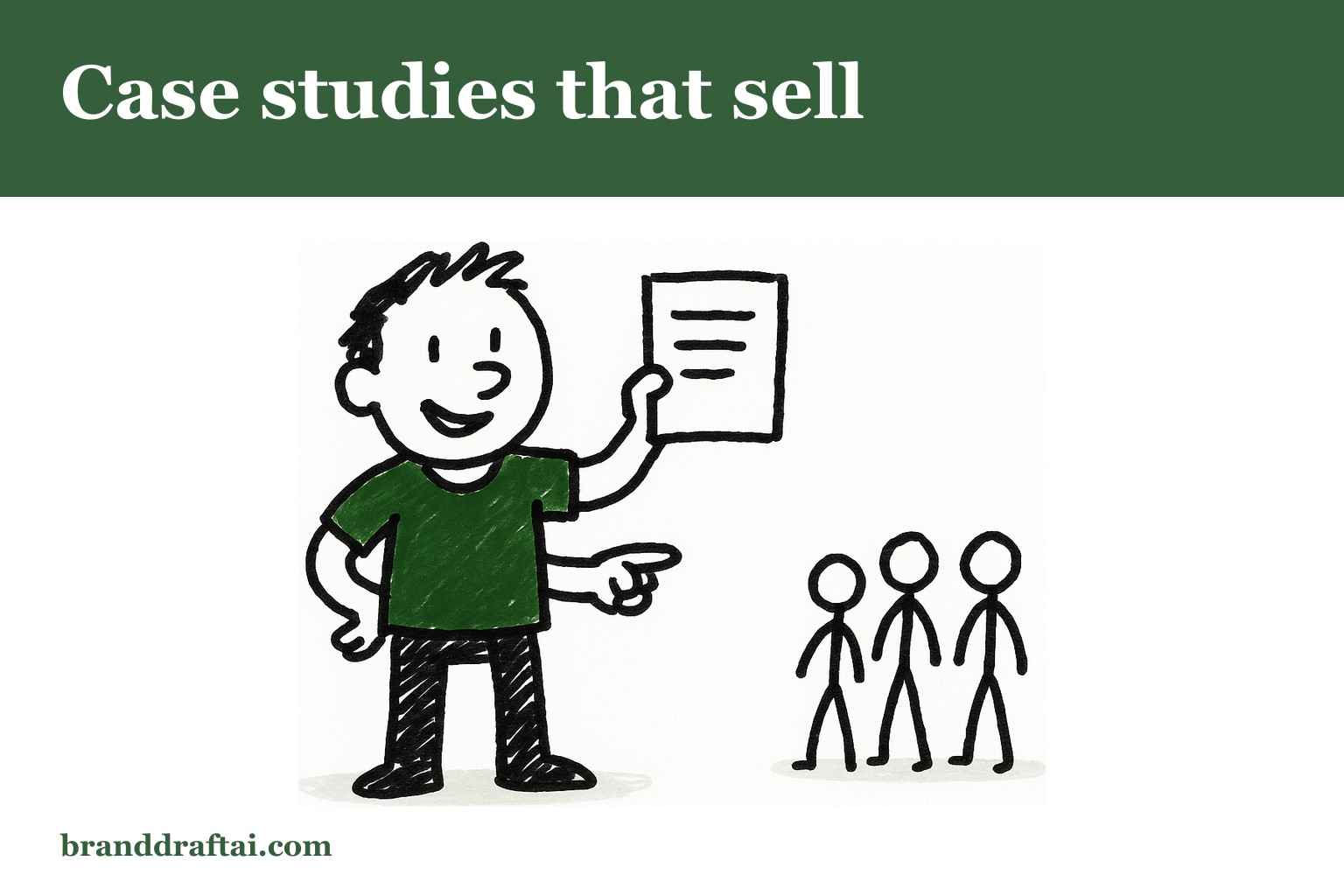 How to write a case study that influences the next buyer, not just validates the last one
