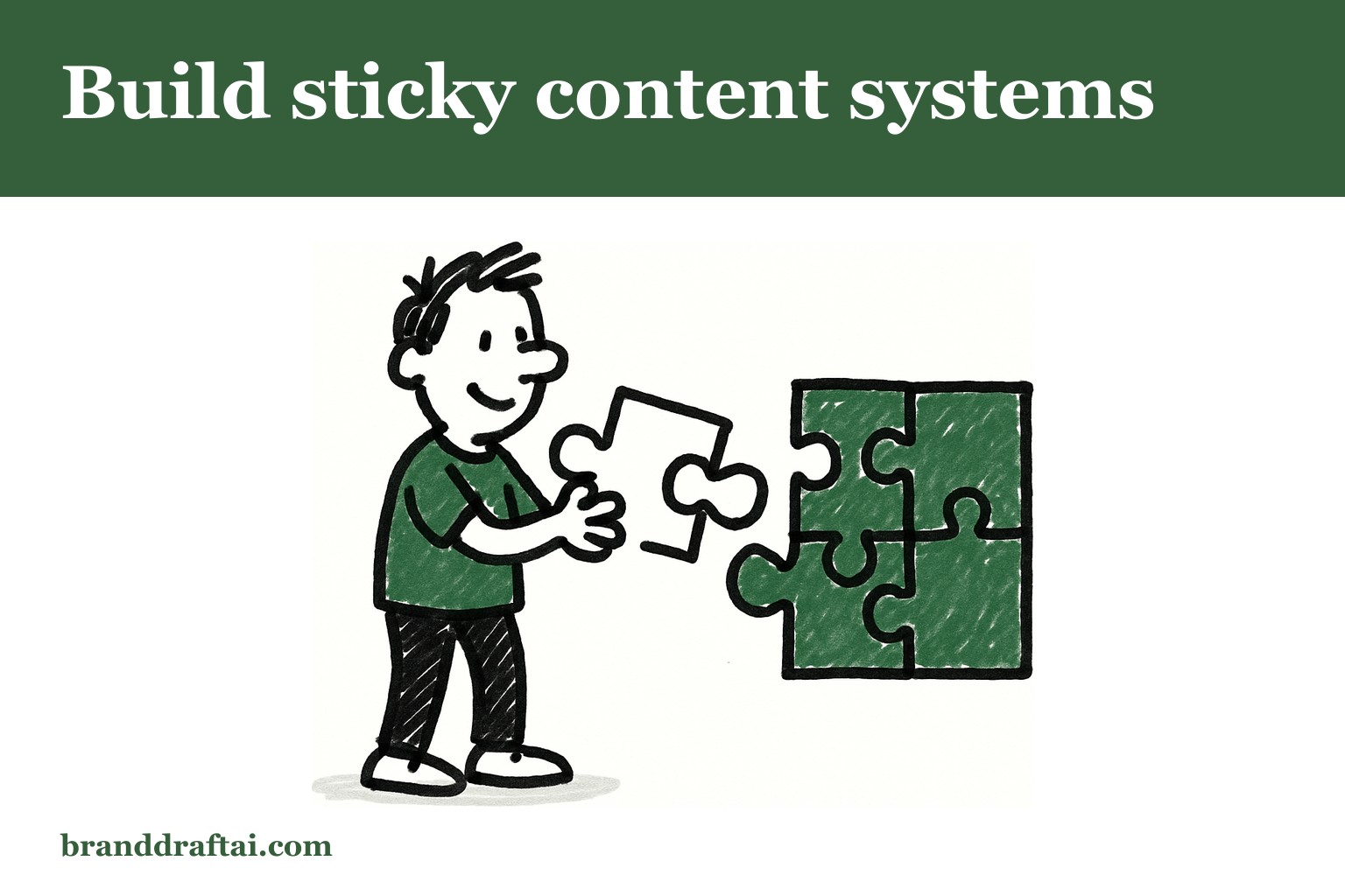 How to turn one client retainer into a content system they can't leave