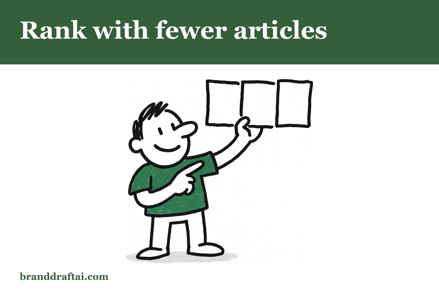 How to build a content cluster that ranks without 50 articles