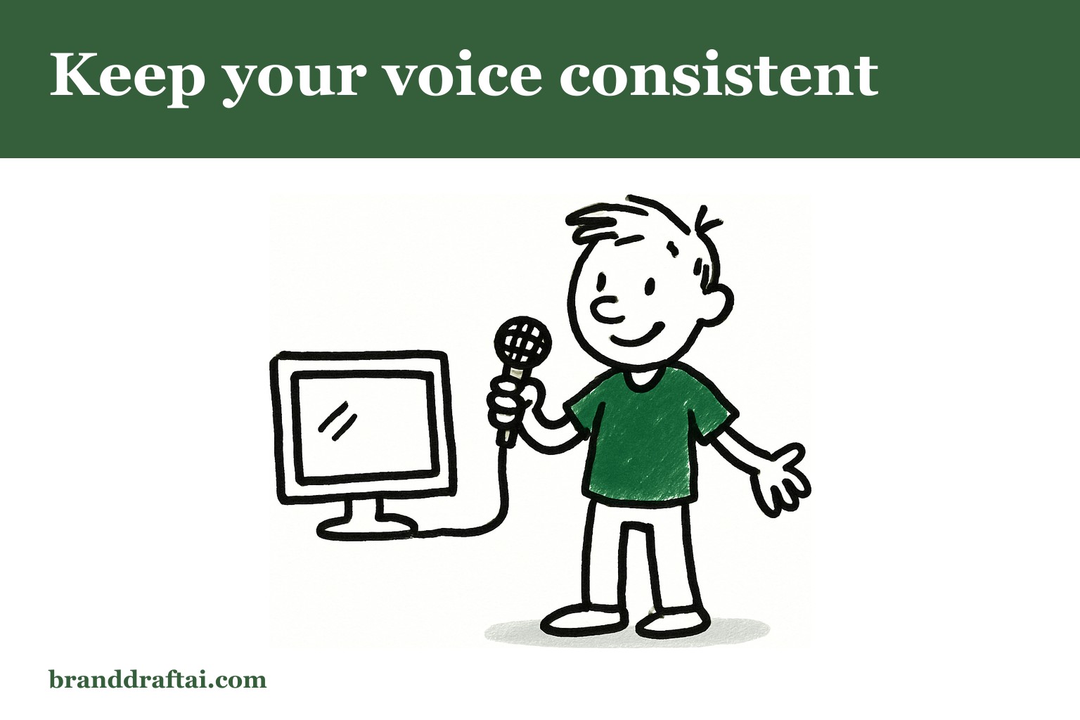 How to maintain brand voice consistency when multiple people use AI to write