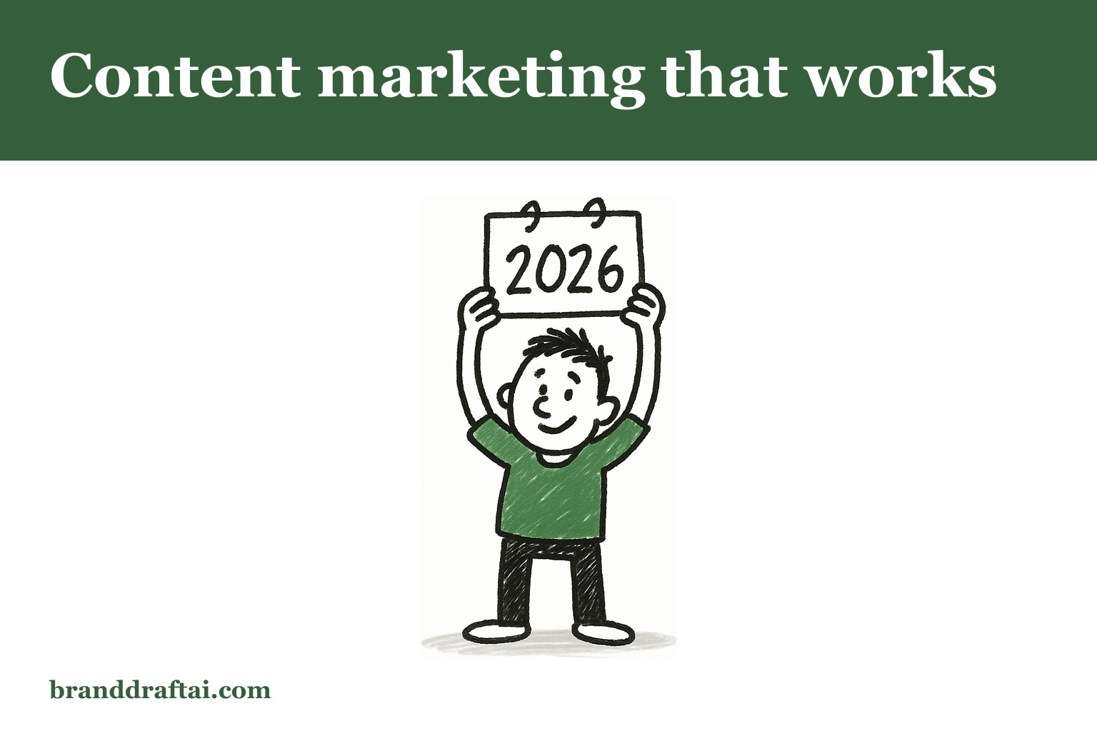 Content marketing for small businesses in 2026 — what's changed and what still works