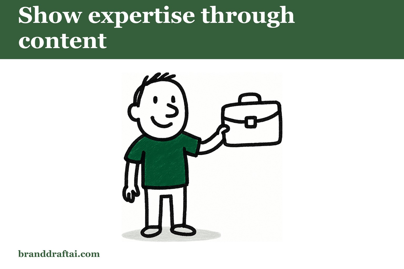 Content strategy for B2B professional services firms that need to demonstrate expertise