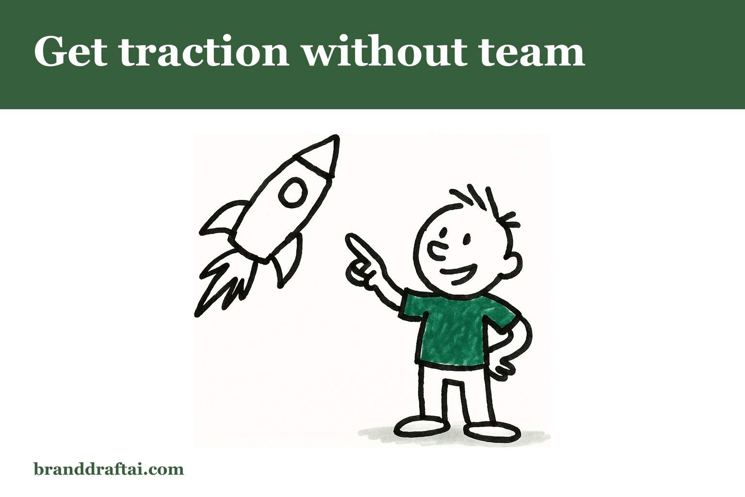 Content strategy for early-stage startups that need traction before they have a team