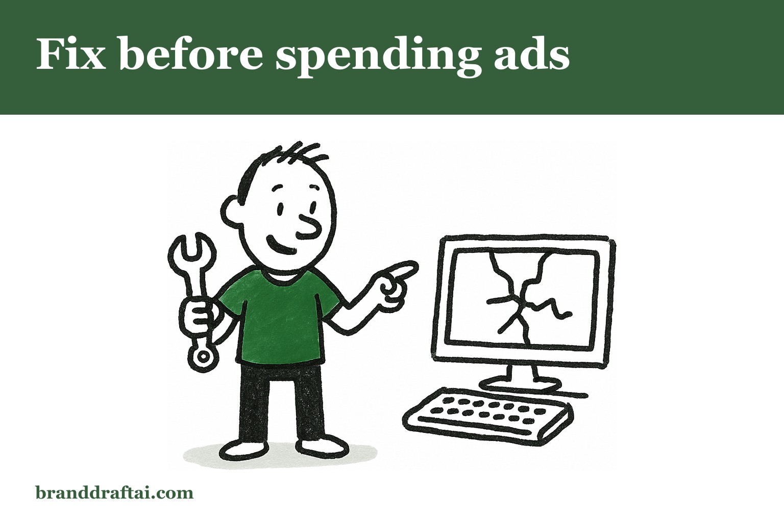 What to fix on your website before you spend another penny on ads