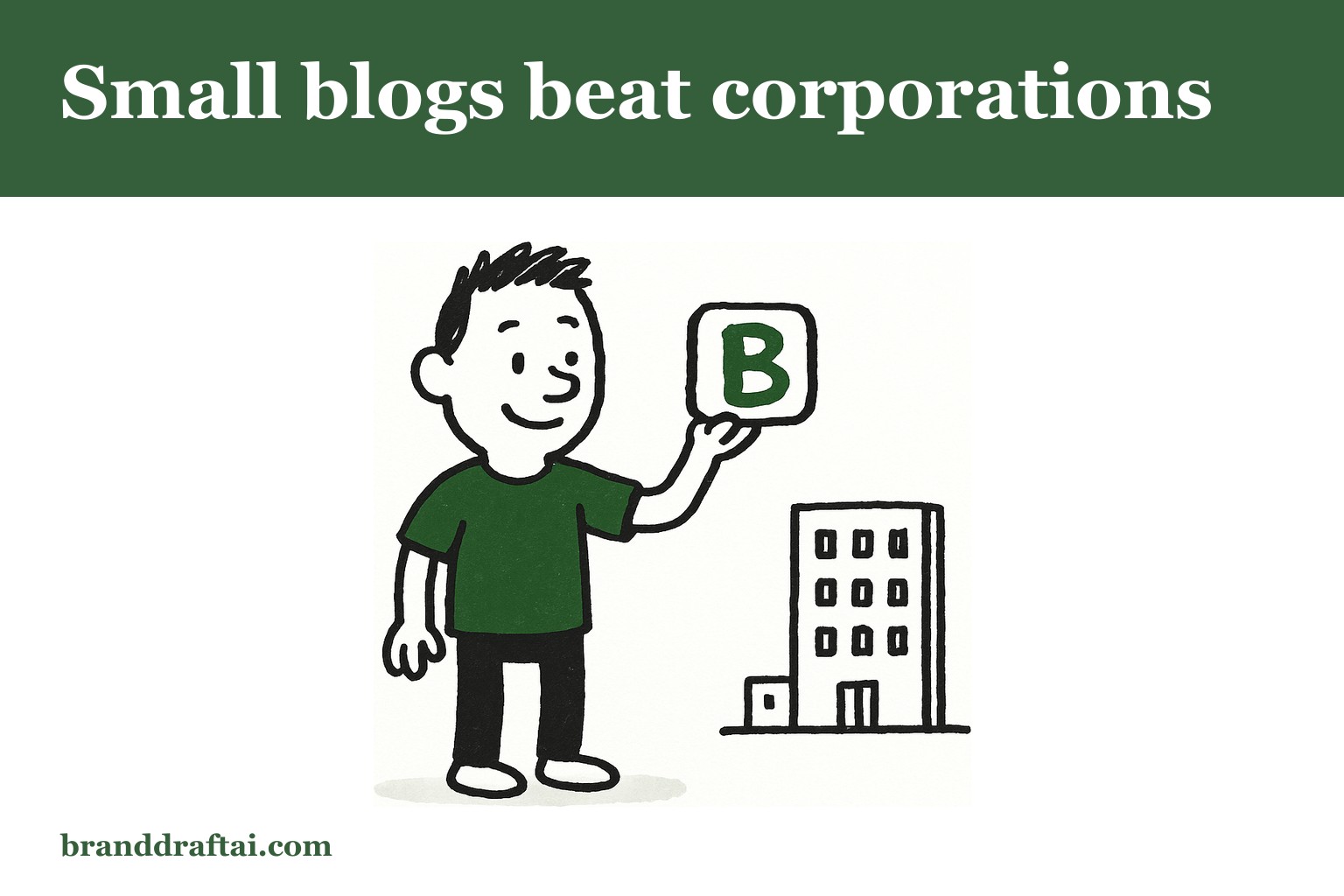 Why Google is rewarding smaller, specific blogs over big corporate ones in 2026