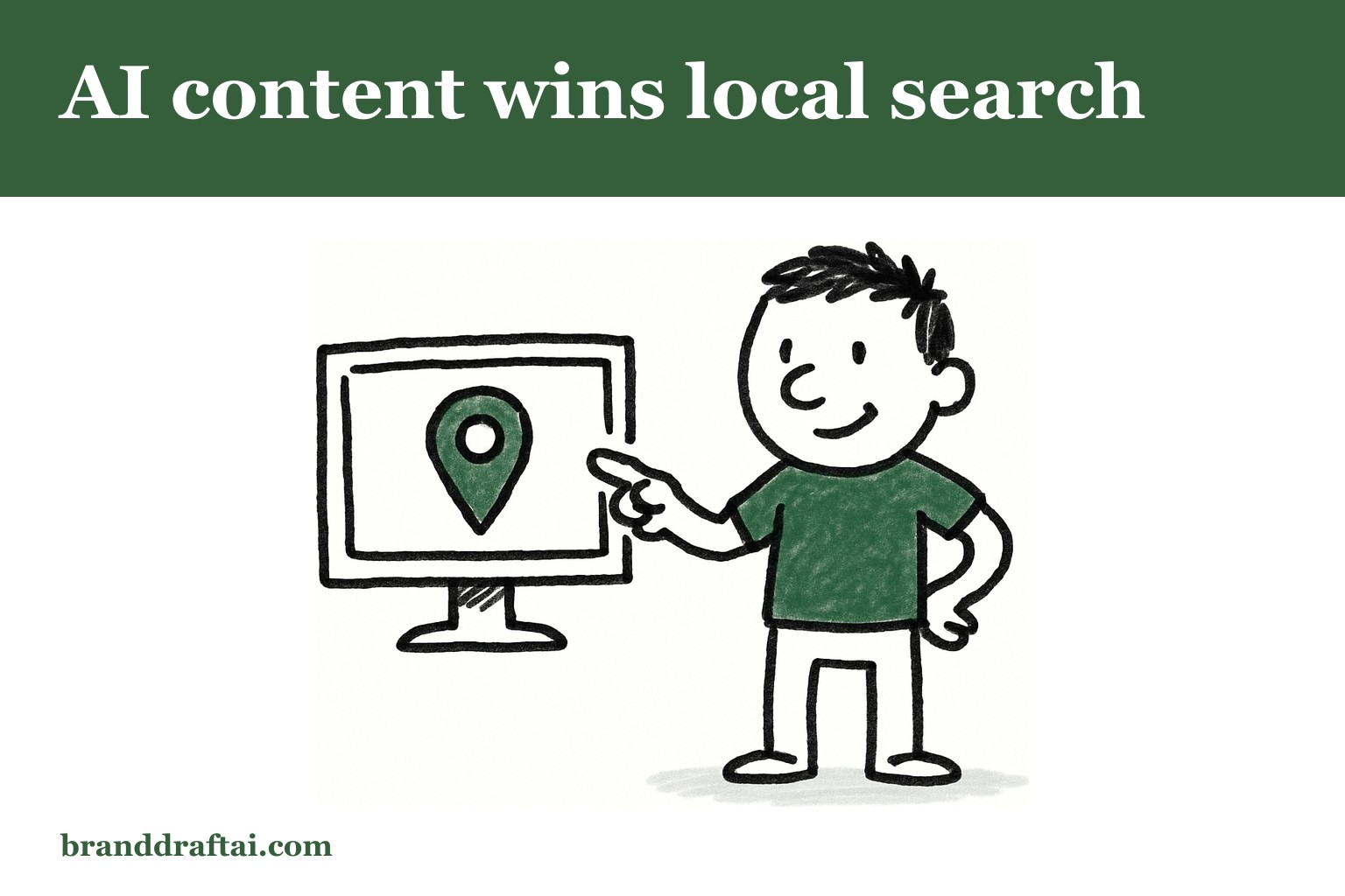 How AI-generated content helps local businesses dominate local search