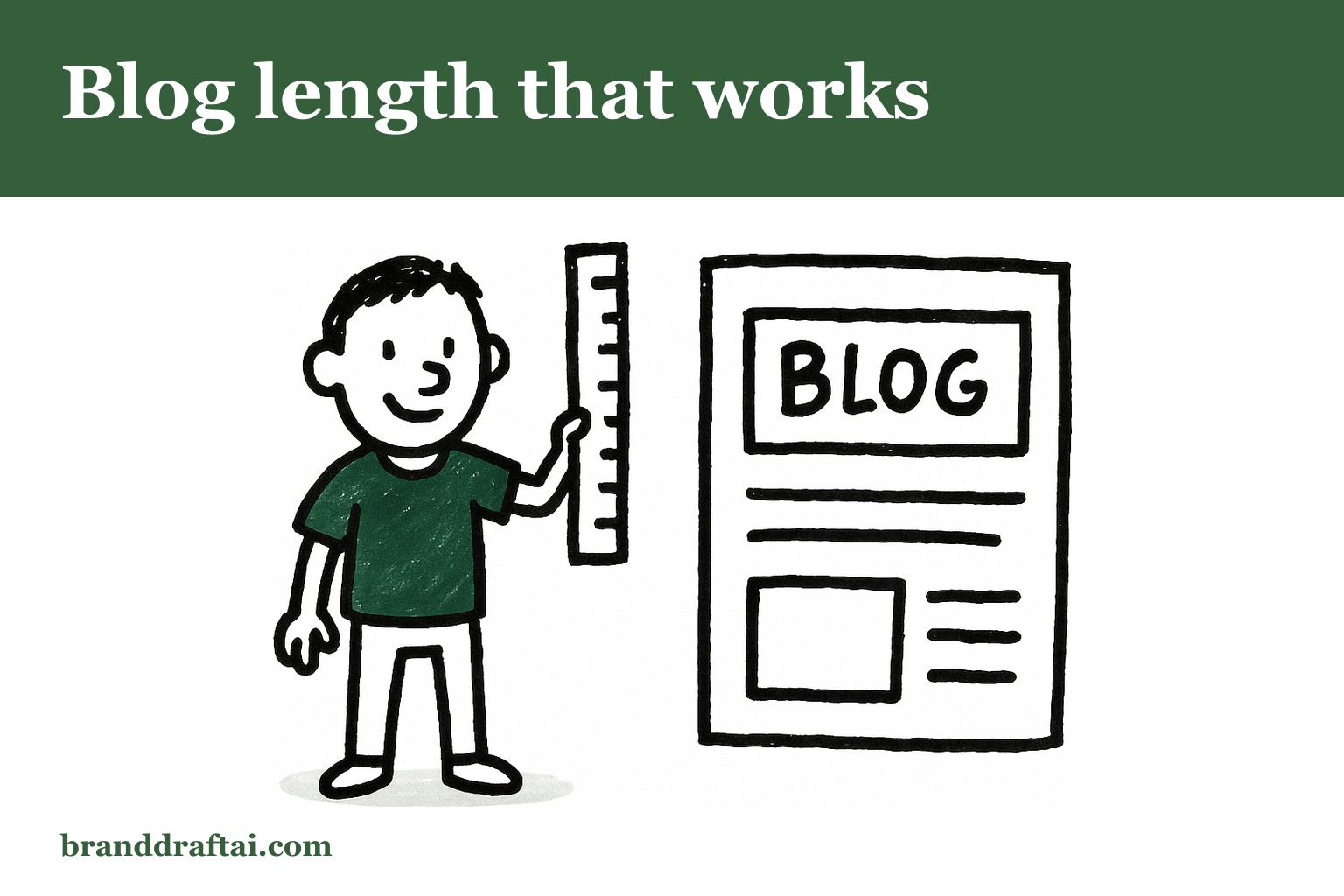 How long should blog posts be in 2026 — does word count actually matter