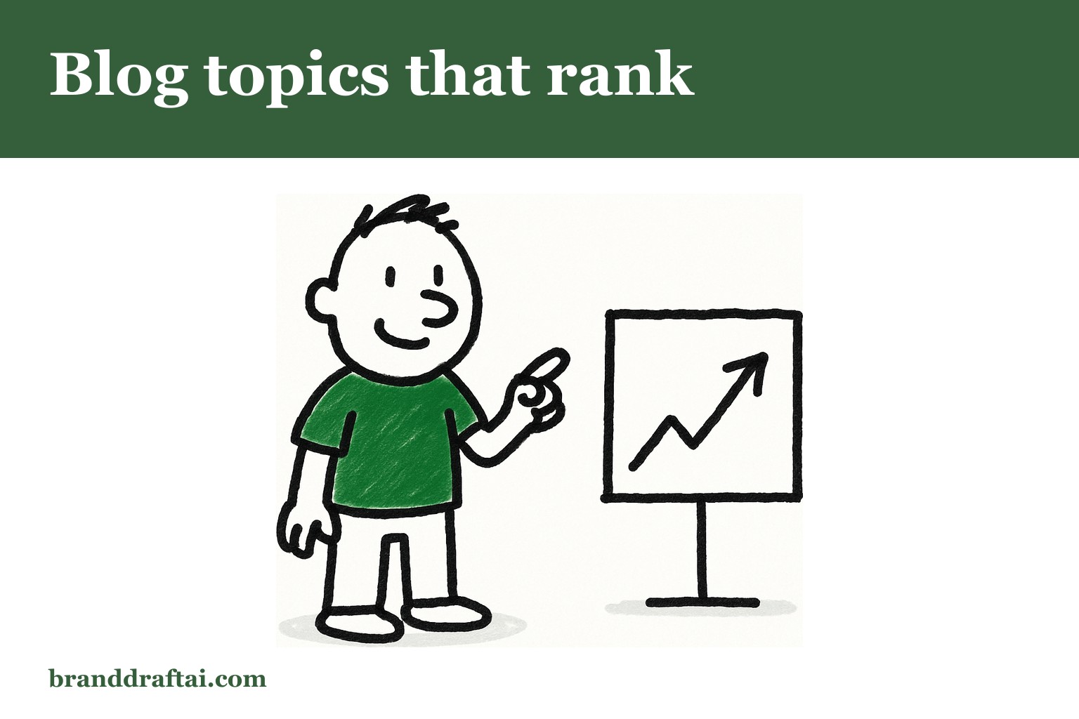 How to choose blog topics that actually rank — not just ones that sound good