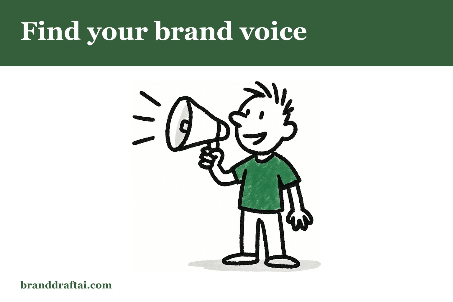 How to develop a brand voice when you're starting from scratch
