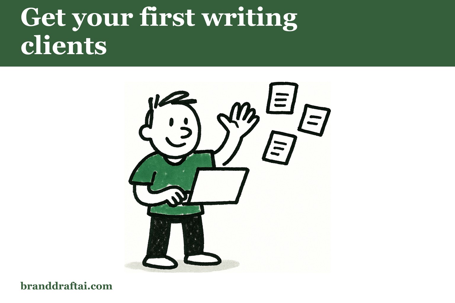 How to get content writing clients when you're just starting out