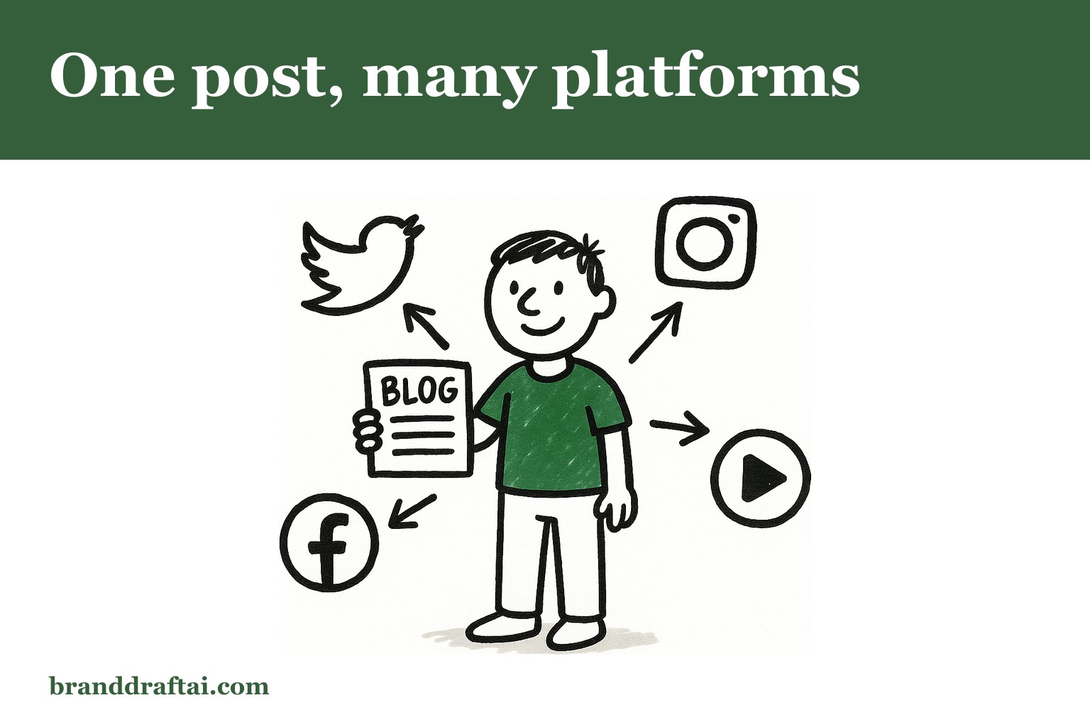 How to repurpose your blog posts into content for every platform