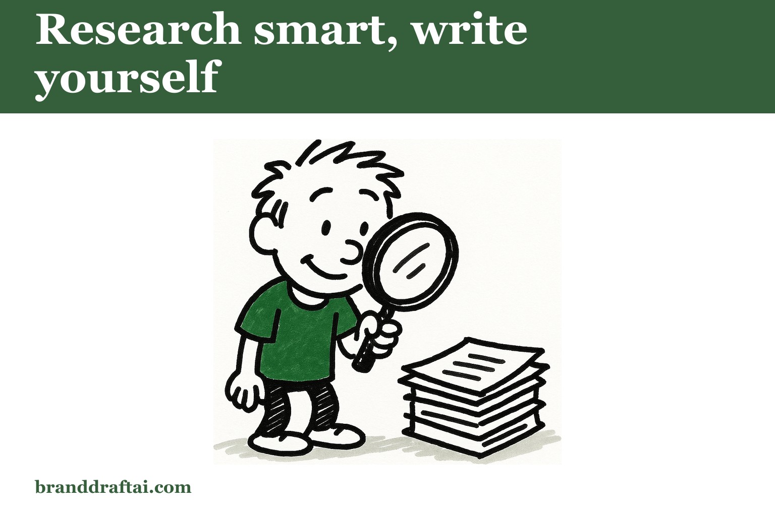 How to use AI for content research without letting it write your first draft