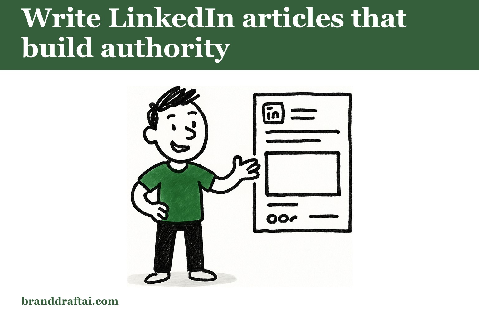 How to write LinkedIn articles that actually build authority in your industry