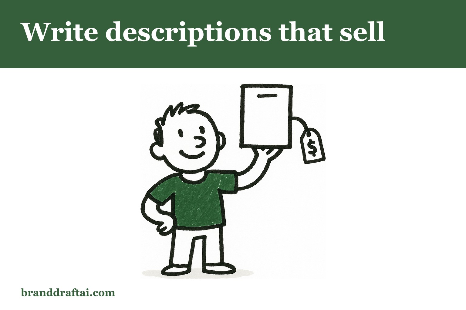 How to write product descriptions with AI that actually sell