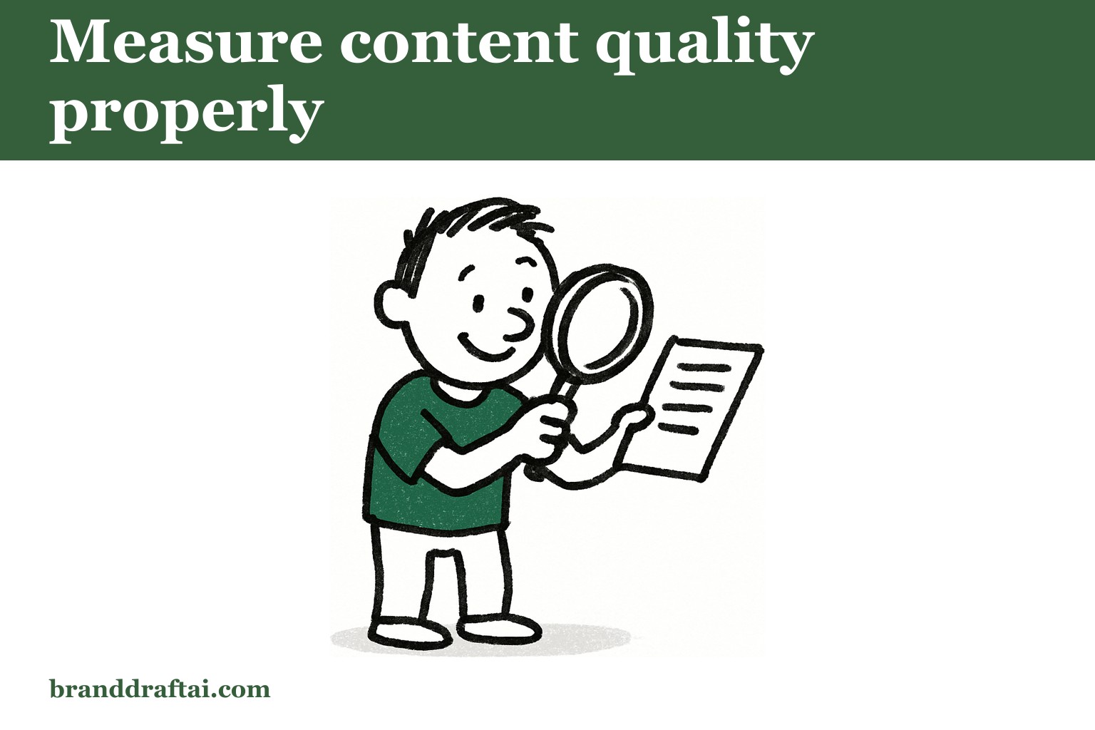 How to measure content quality — not just traffic