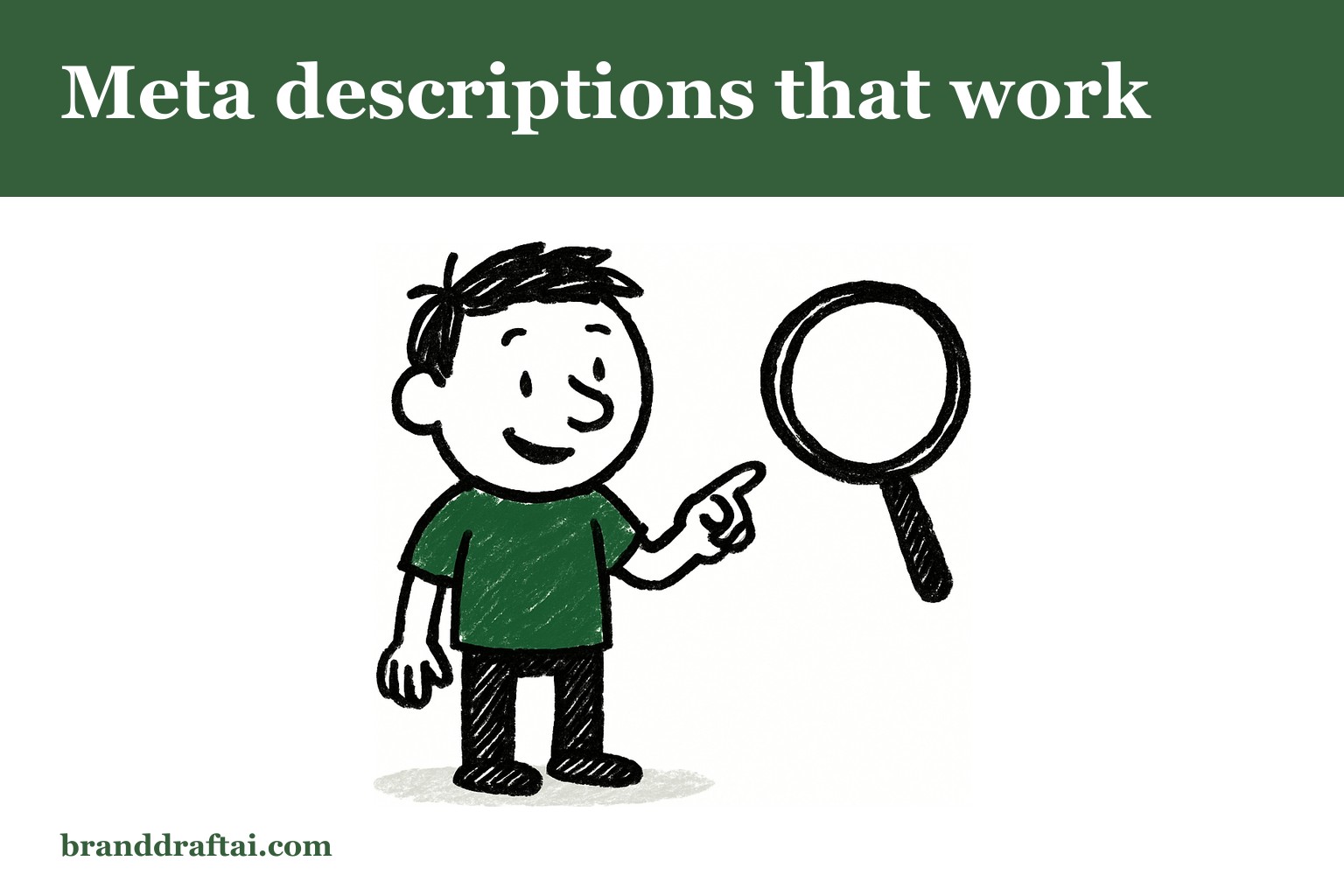 The meta description formula that gets clicks when AI Overviews take the top spot