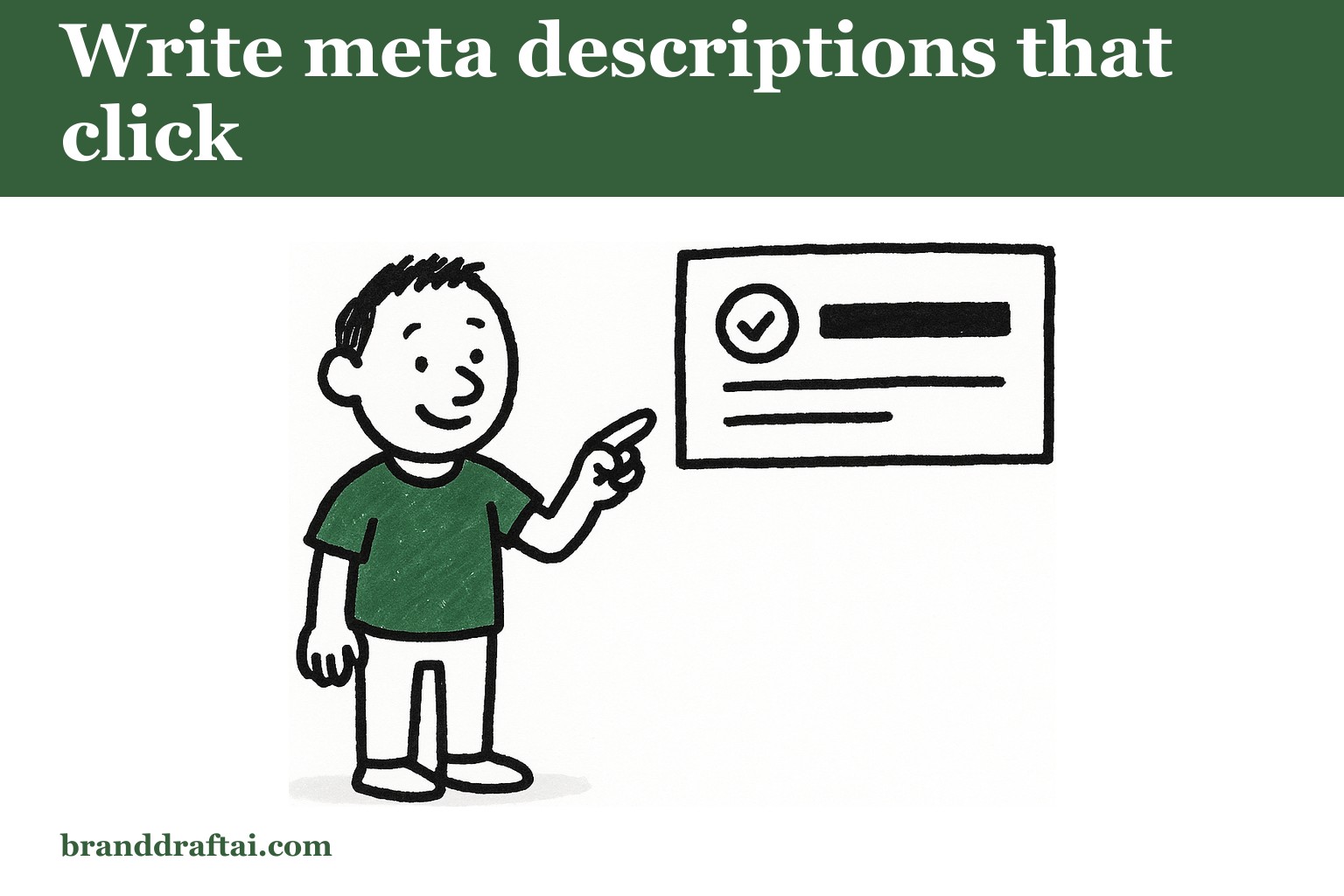 What goes in a meta description that actually gets clicks