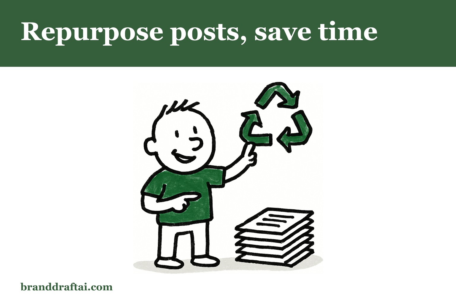 Why repurposing old blog posts beats writing new ones for most small businesses
