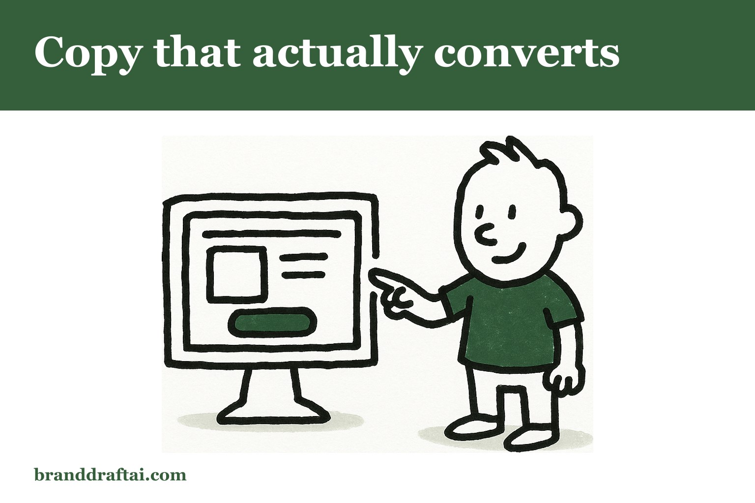Website copy that converts for small businesses — what works and what doesn't