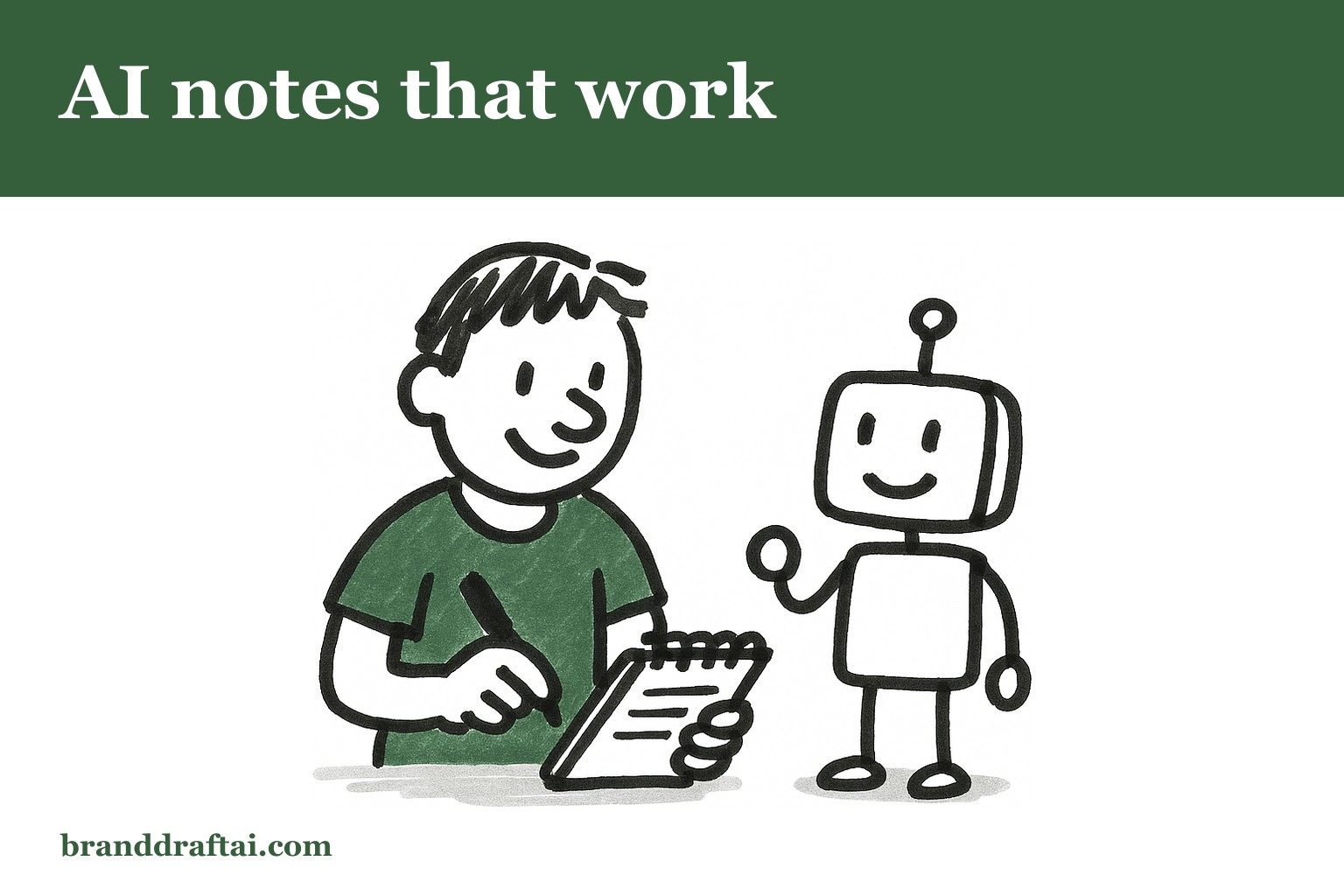 What to include in AI brand notes that actually changes the output