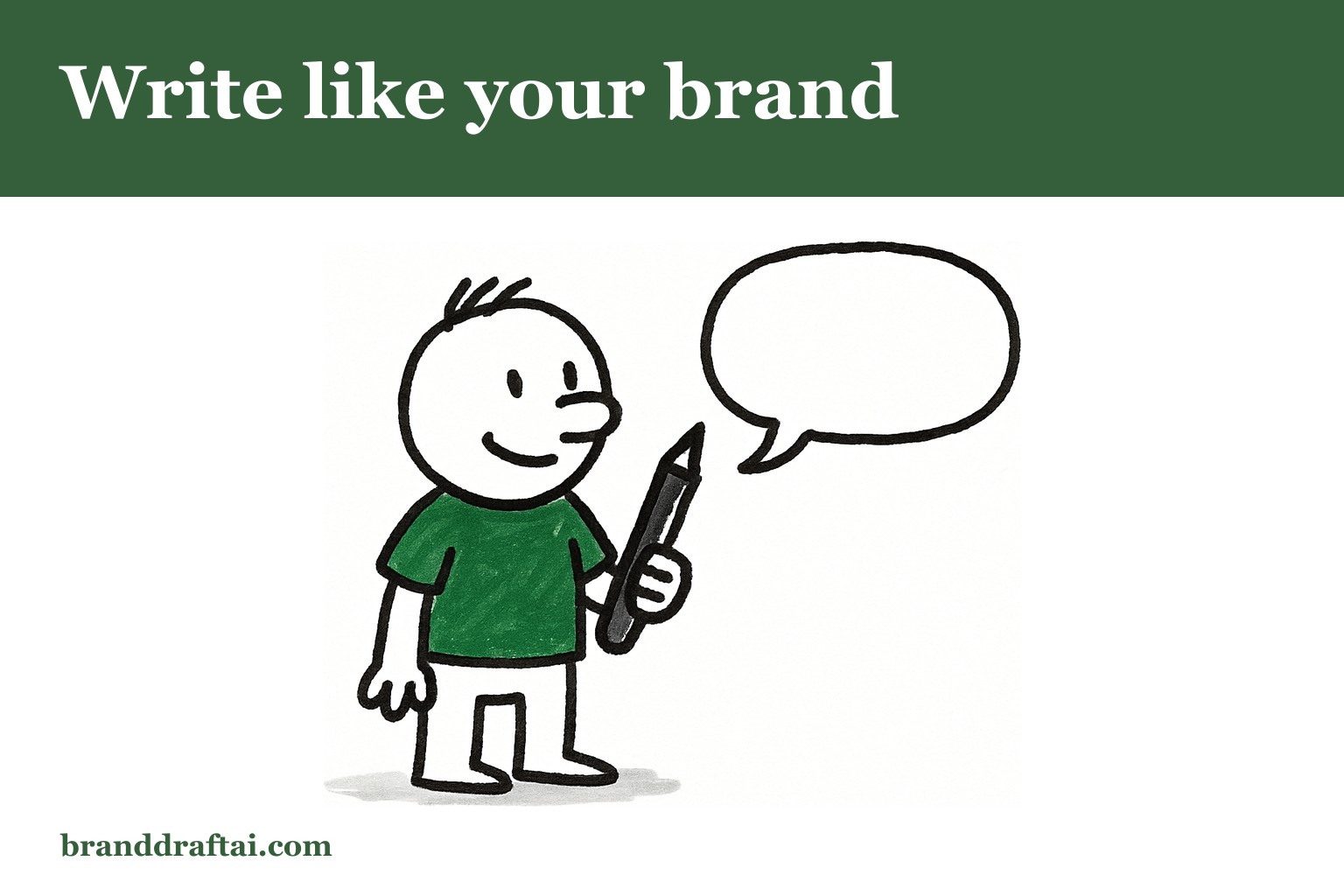 How to write in a brand's voice without a style guide